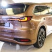 2025 Mazda CX-80 2.5G PHEV AWD 本地发布, 搭载2.5L PHEV混动系统, 综合油耗1.6L/100km, 售价33.16万令吉