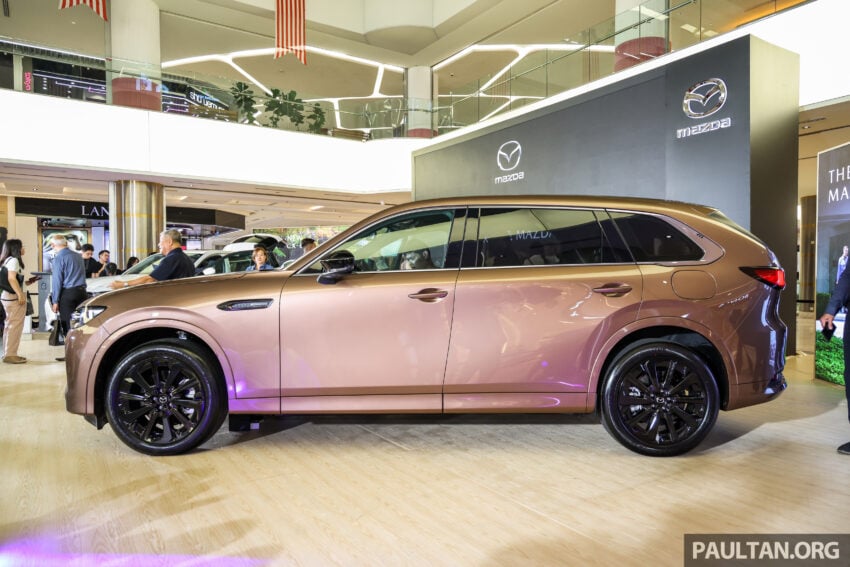 2025 Mazda CX-80 2.5G PHEV AWD 本地发布, 搭载2.5L PHEV混动系统, 综合油耗1.6L/100km, 售价33.16万令吉 306656