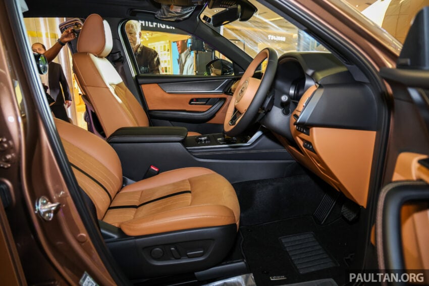 2025 Mazda CX-80 2.5G PHEV AWD 本地发布, 搭载2.5L PHEV混动系统, 综合油耗1.6L/100km, 售价33.16万令吉 306720