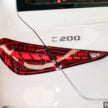 2025 Mercedes-Benz C200 AMG Line 本地上市, 标配原厂AMG运动化套件, 1.5L四缸微型油电, 官方售价29.3万