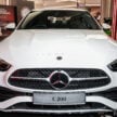 2025 Mercedes-Benz C200 AMG Line 本地上市, 标配原厂AMG运动化套件, 1.5L四缸微型油电, 官方售价29.3万