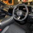 2025 Mercedes-Benz C200 AMG Line 本地上市, 标配原厂AMG运动化套件, 1.5L四缸微型油电, 官方售价29.3万