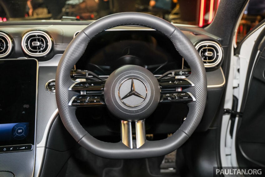 2025 Mercedes-Benz C200 AMG Line 本地上市, 标配原厂AMG运动化套件, 1.5L四缸微型油电, 官方售价29.3万 307614