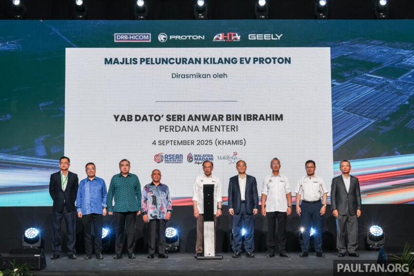 宝腾位于霹雳州 Tg Malim 的新电动车组装厂房正式启用！本地组装的 Proton eMas 7 开始生产；eMas 5  即将投产 306827