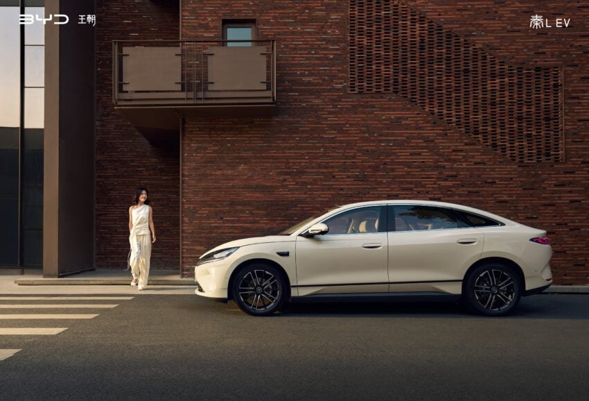 BYD Seal 6 EV 本地最新预告释出！前身或为比亚迪王朝系列的秦L EV，单马达后驱设定，CLTC续航里程达545公里 307775