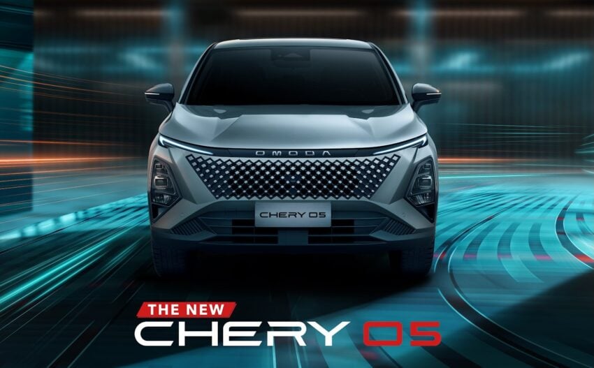 Chery O5 预告即将登陆大马，Omoda 5 小改款换名登场 306539