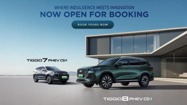 Chery Tiggo 7 & Tiggo 8 PHEV 本地开放预订, 搭载1.5L PHEV混动系统, 油电综合里程达1,200公里, 近期内发布