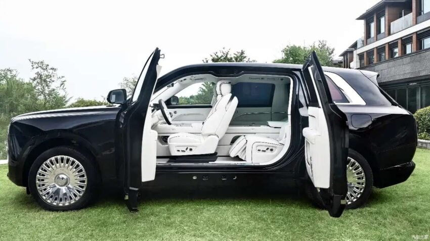 Dreame 公布SUV实车官图, 外型与 Rolls-Royce Cullinan 高度撞脸, 搭载内燃式引擎的REEV, 号称将是全球最强SUV 309308