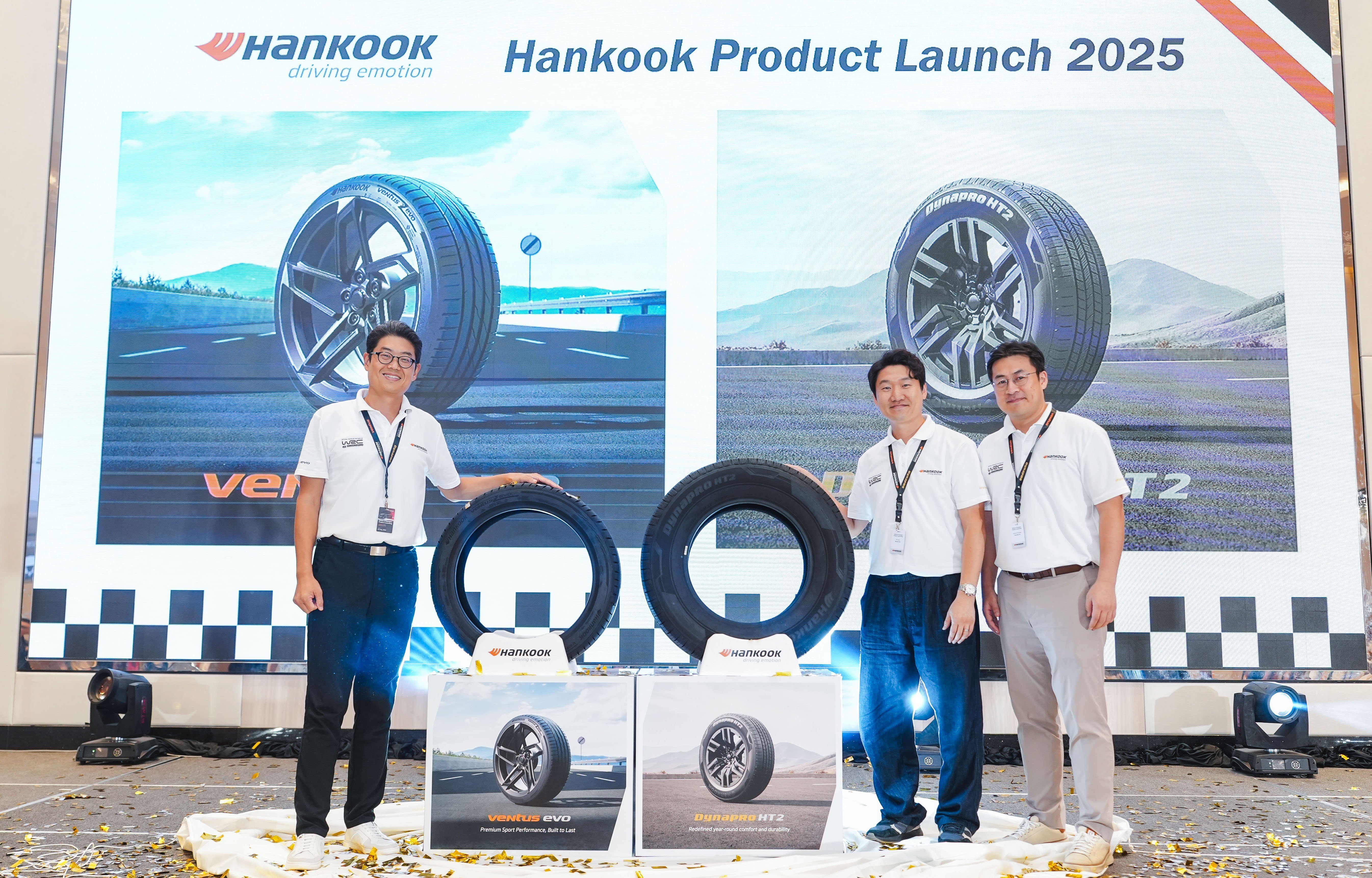 Hankook Ventus evo 超高性能系列及 Dynapro HT2 SUV 专用轮胎本地发布！两款新轮胎更耐磨，行驶寿命显著提升