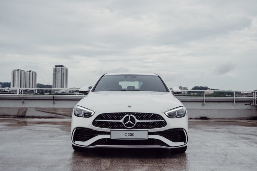 2025 Mercedes-Benz C200 AMG Line 本地上市, 标配原厂AMG运动化套件, 1.5L四缸微型油电, 官方售价29.3万 307497