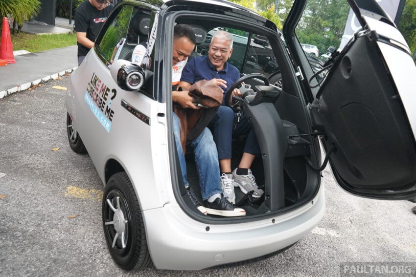 Microlino 本地预览, 来自瑞士的超小巧可爱纯电动双座小车, 续航里程最长228公里, 最快在2026年第一季度本地上市 309329