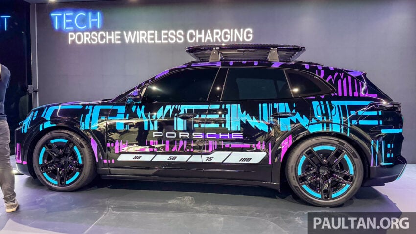 Porsche 发布 11 kW 无线 AC 充电技术！号称全球首家提供无线充电方案的车企，下一代纯电动 Cayenne 率先适配 306995