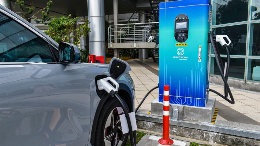 宝腾于 Tanjong Malim 生产基地内启用首个自营 120 kW DC 快充站！今起至10月底电动车充电每度电只需RM0.40 309462