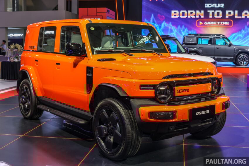 Chery V23 纯电SUV泰国上市, iCaur V23 贴牌兄弟车款, 续航里程最长430公里, 极速140km/h, 我国接下来也将上市? 310062