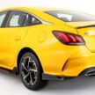 MG5 X Edition 我国限量300辆上市, 额外新增车身装饰套件与行车记录器, 正式售价RM96,388, 五种车身颜色可选