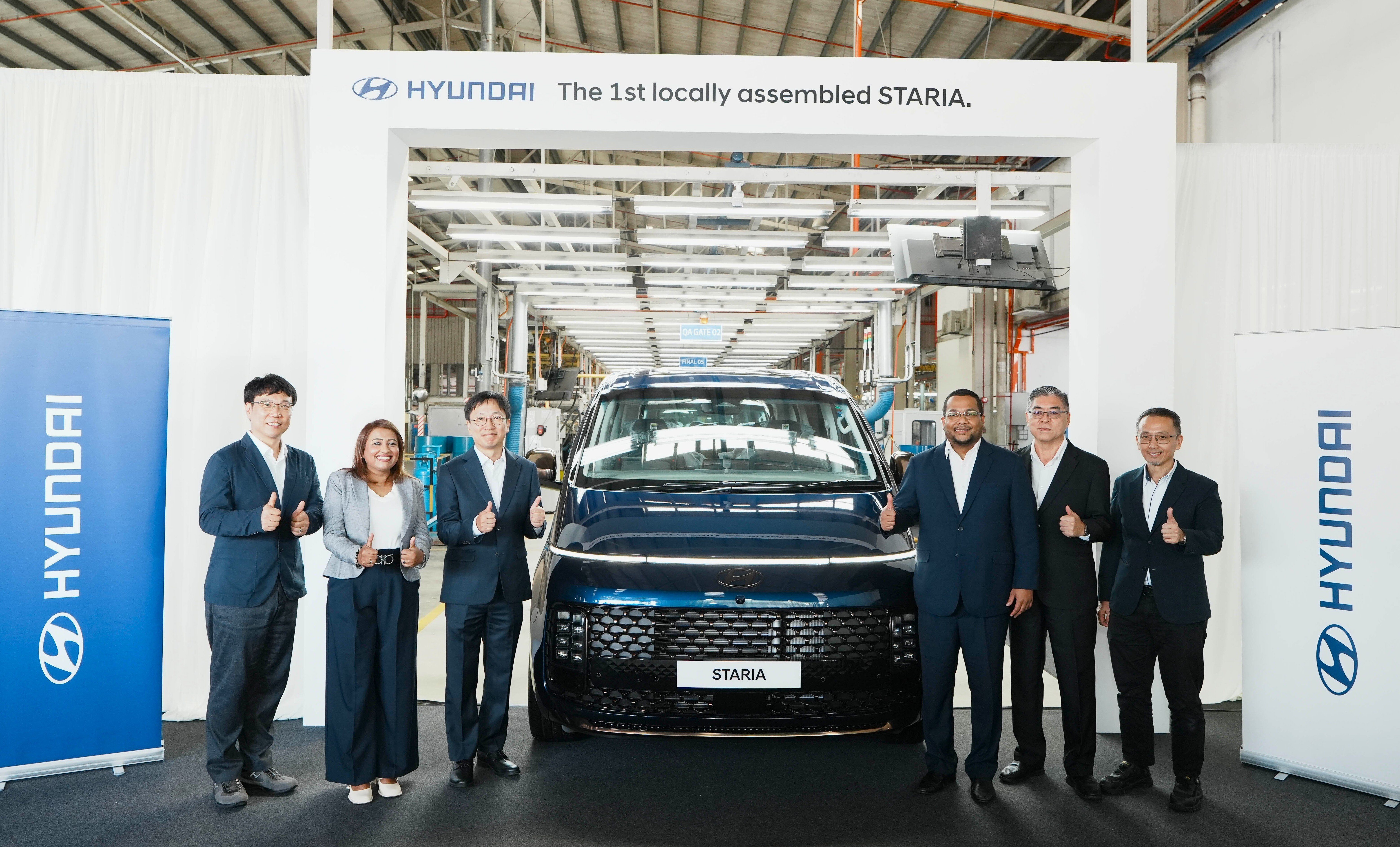 Hyundai Staria 正式于吉州居林 Inokom 厂房启动本地组装!下一批 CKD 车型轮到新款 Tucson NX4 及 Santa Fe