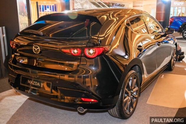 Mazda 3 1.5G High Plus 本地上市, 同时提供Sedan与Liftback车型, 售价11.9万令吉, 配备比照2.0G High Plus