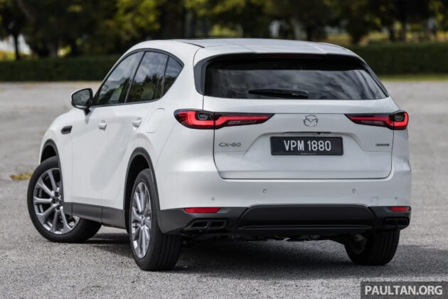 2025 Mazda CX-60 完整新车实拍+简短评测, 本地售价20万令吉, 2.5L NA引擎+8AT+后驱, 选它还是 Toyota Harrier?