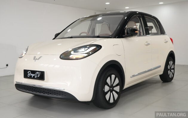 TQ Wuling Bingo 本地正式投产, 首辆CKD新车已下线, 纯电动五门掀背小车, 续航里程可达410公里, 优惠价6.28万起