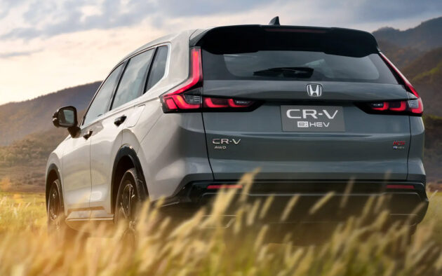 泰国发布 2026 Honda CR-V 小改款, 只有 e:HEV 油电版, 取消七人座版本, 放弃 LaneWatch 改用盲点侦测系统
