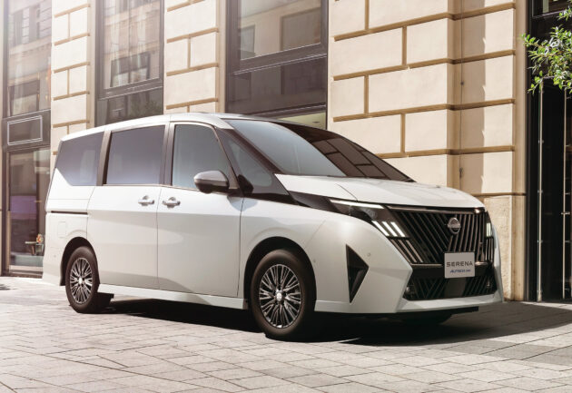 2026 Nissan Serena C28 六代小改款日本首发, 外型细节小改, 同时提供2.0L四缸引擎与1.4L三缸e-Power油电系统
