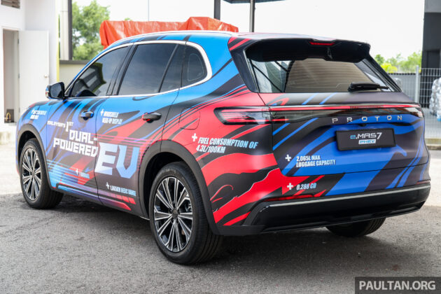 2026 Proton eMAS 7 PHEV 新车预览, 搭载1.5L四缸NA引擎+电动马达, 油电综合里程最长达1,065公里, 最快8秒破百
