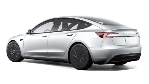 Tesla Model 3 Standard 登陆泰国市场, 门槛更低售价更亲民, 续航里程534公里, 6.2秒破百, 折合令吉售价约14.9万