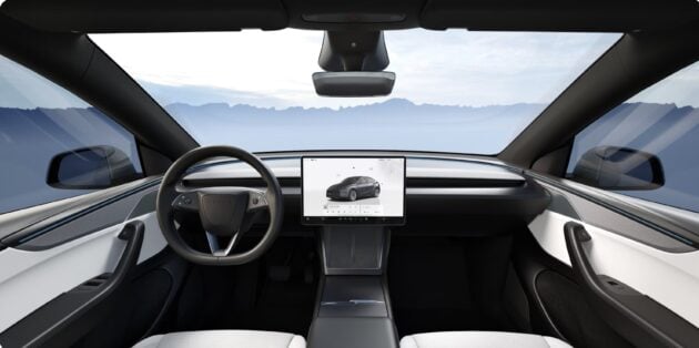 2026 Tesla Model Y 小升级版来马, 配备小幅度升级, 屏幕主机变大, 可选标准后驱或长续航四驱版, 售价19.5万令吉起