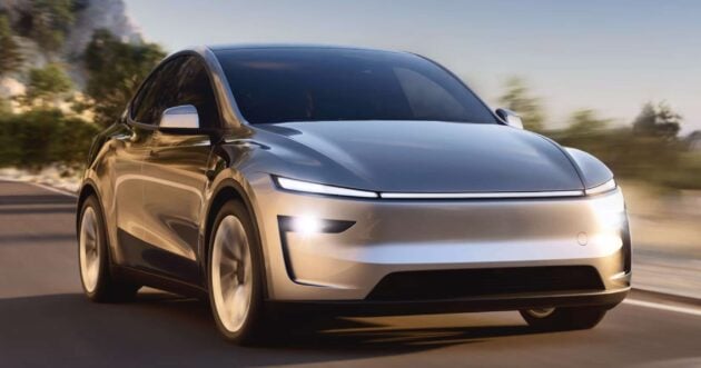 2026 Tesla Model Y 小升级版来马, 配备小幅度升级, 屏幕主机变大, 可选标准后驱或长续航四驱版, 售价19.5万令吉起