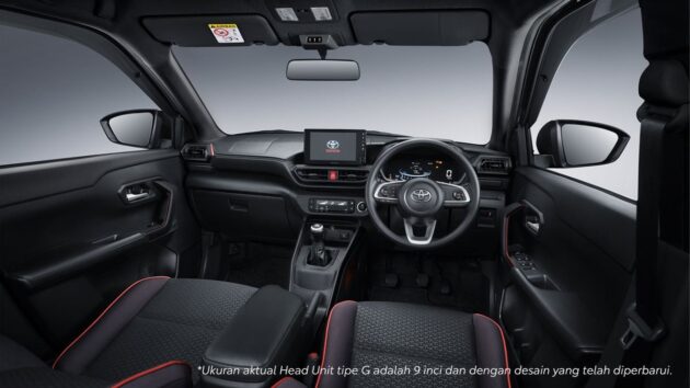 印尼推出 Toyota Raize 小升级版, Perodua Ativa 的孪生车款, 改用新屏幕主机, 支持Apple CarPlay与Android Auto
