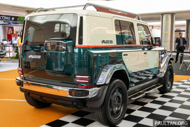 2026 iCaur V23 Retro Edition 原厂复古风外观套件马来西亚上市, 现任与准车主皆可购买, 首88套优惠价RM18,888