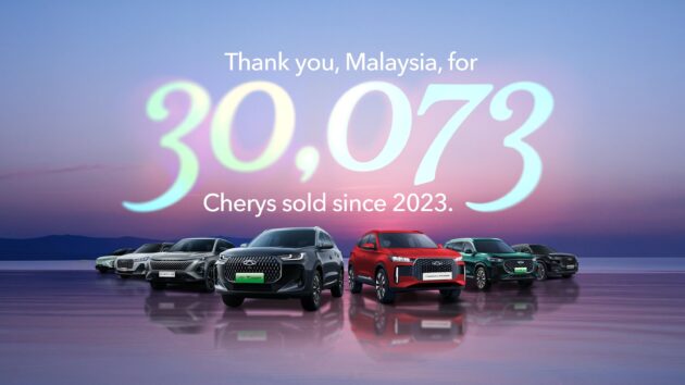 Chery 2023年中至今已在本地售出逾3万新车, 月均逾千辆