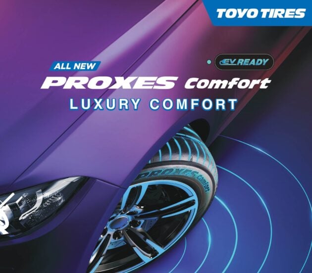 Toyo Proxes Comfort 系列轮胎登陆我国市场, 强调兼具抓地力、稳定性、煞车表现与舒适性, 可适配纯电动车使用
