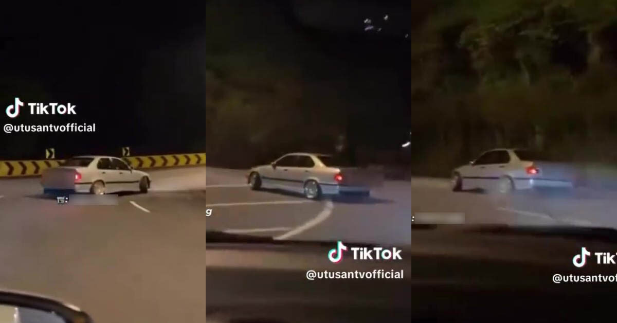 BMW 3系云顶山路漂移视频疯传,警方拘捕29岁男子助查