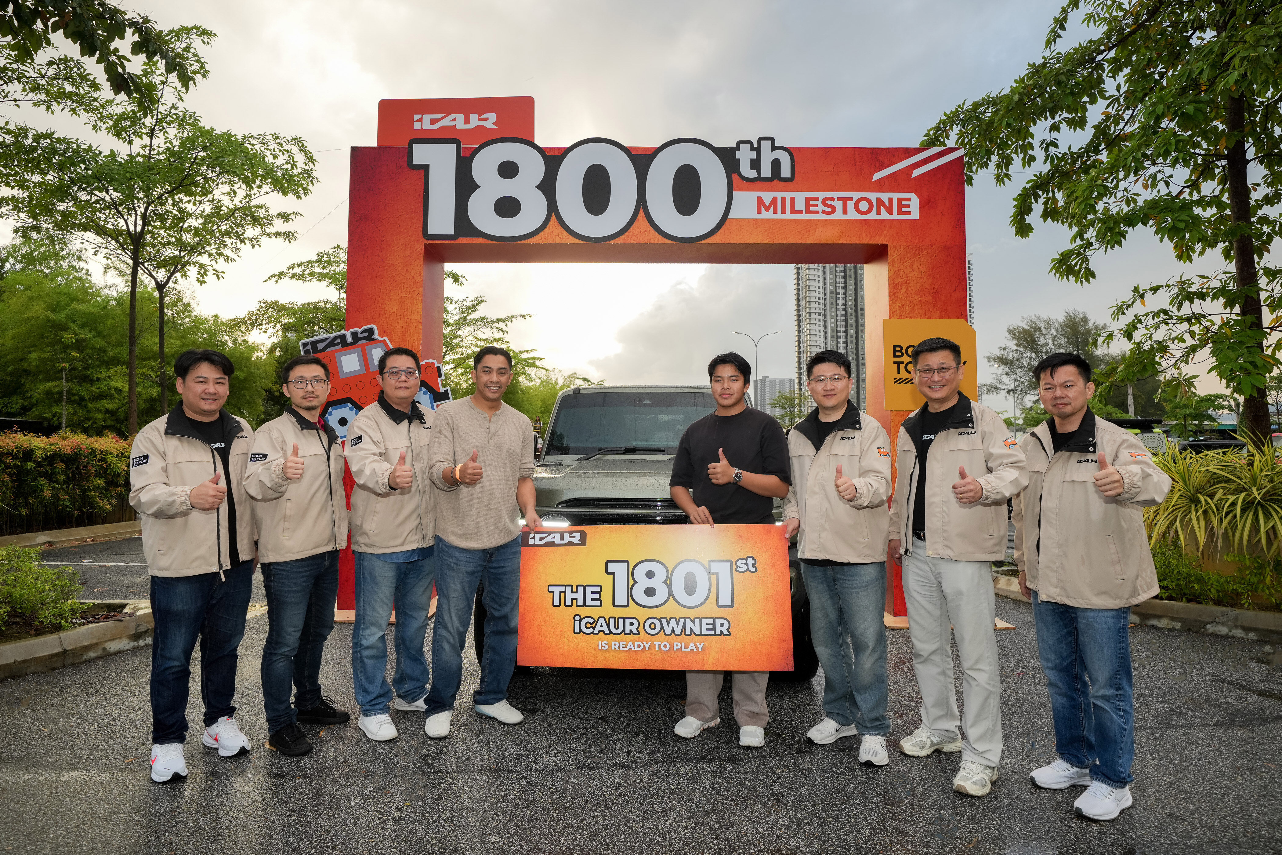iCaur Malaysia 交付量突破1,800辆，官方车主俱乐部成立