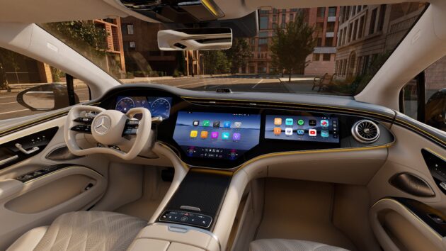 2026 Mercedes-Benz EQS 小改款全球首发, 800V电动架构, 电池容量稍微变大, 充电效率更高, 续航里程达926公里