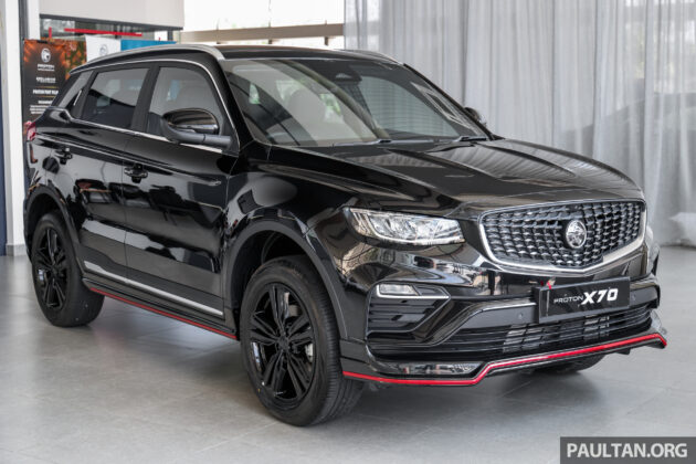 2026 Proton X70 Sport Edition 新车实拍, 限量600辆的全黑特仕版搭配原厂运动化外观套件, 正式售价于本周四公布