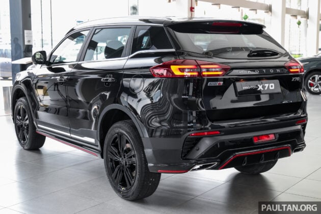 2026 Proton X70 Sport Edition 新车实拍, 限量600辆的全黑特仕版搭配原厂运动化外观套件, 正式售价于本周四公布