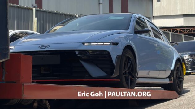 Hyundai Ioniq 6 N 发布前现身我国, 原厂已开启预购活动, 预售价46万令吉, 3.2秒破百的纯电跑房, 下月亮相KLIMS?