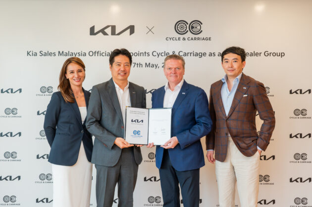 Kia 宣布委任 Cycle & Carriage 成我国最新销售与代理商