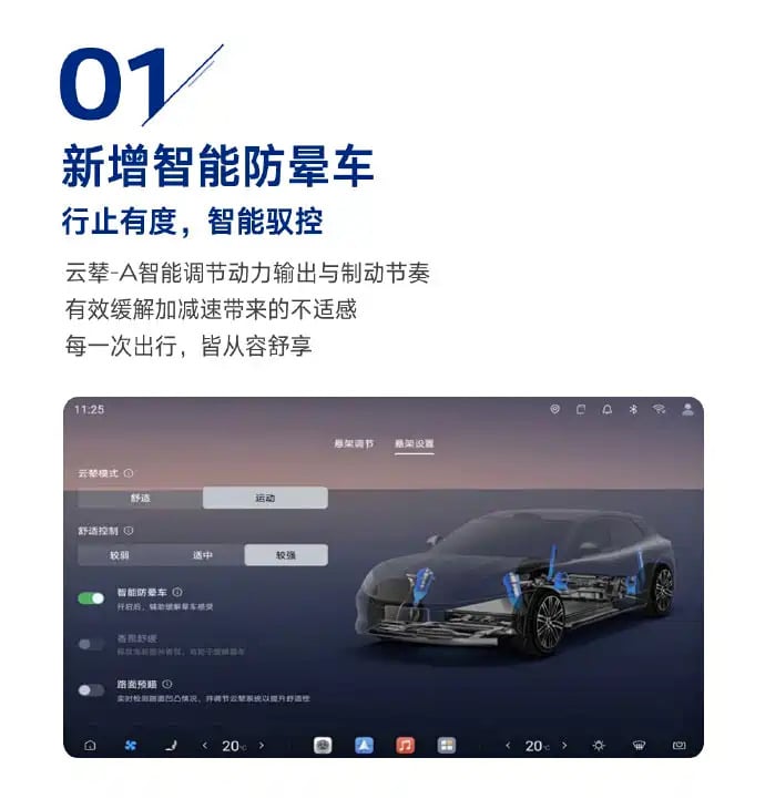 2026 Denza Z9GT 在中国迎来首次OTA更新！新增智能防晕车、香氛上电记忆与定时关闭功能，大马上市后也会有？