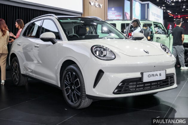 GWM 长城汽车预告将在 KLIMS 2026 车展带来两款油电混动新车, 分别是方盒子SUV Haval H7 与混动版 Ora 5 HEV