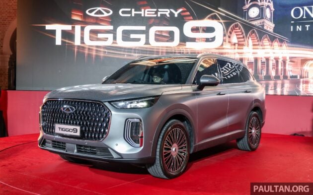 Chery Tiggo 9 我国正式发布, 搭载2.0T汽油引擎的七人座品牌旗舰SUV, 采用AWD四驱系统, 官方售价从16.7万起