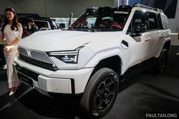 东风 MHero II 亮相 KLIMS 吉隆坡国际移动展, 主打户外越野能力的高端豪华SUV, 1.5L REEV增程式混动, 预告将来马