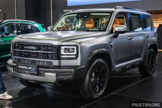 GWM Haval H7 Hi4 PHEV 亮相吉隆坡车展, 另一款主打越野能力的方盒子SUV, 油电综合里程1,000公里, 即将来马