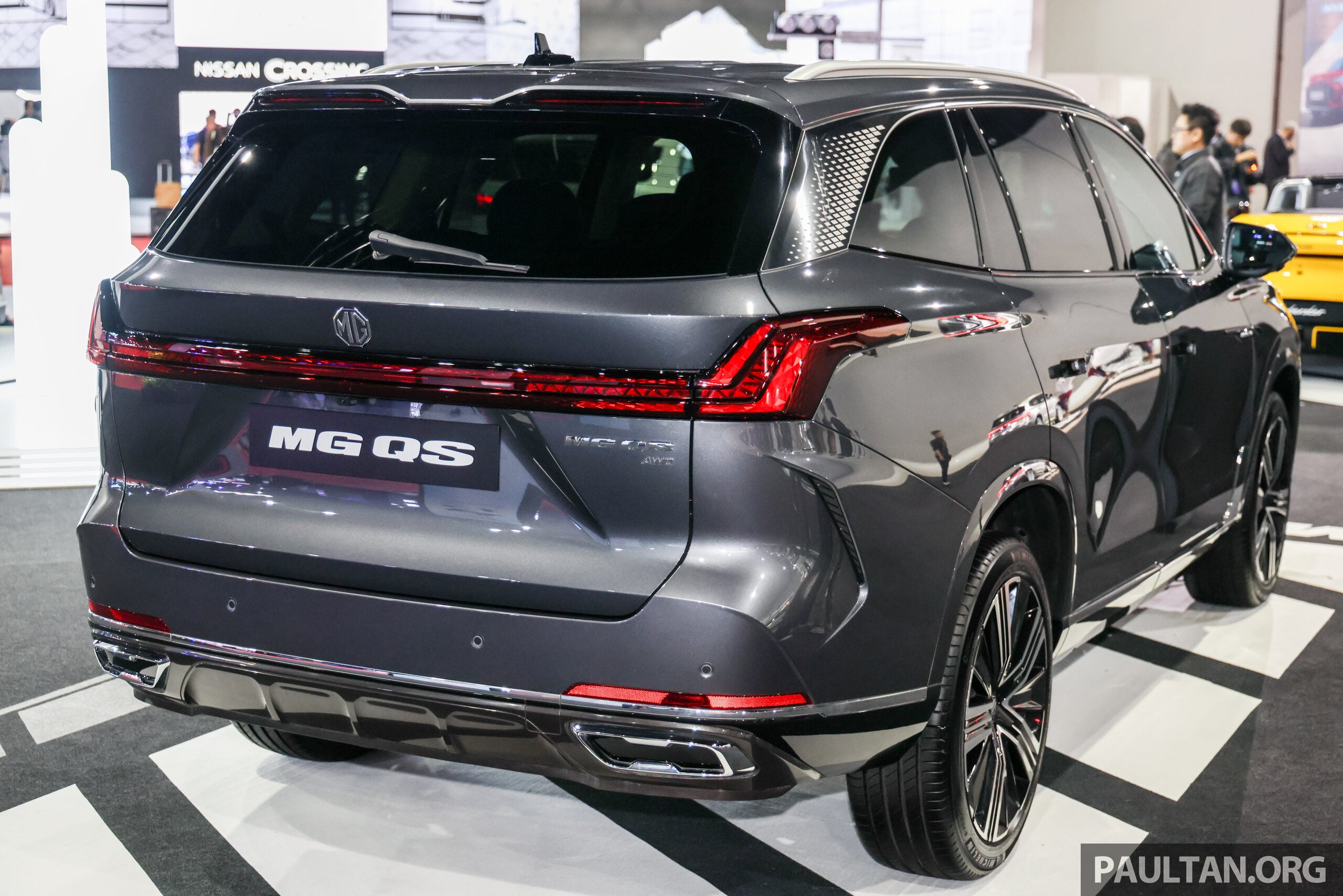 名爵 MG QS 吉隆坡国际车展亮相!定位高端市场的旗舰七座SUV,搭载2.0升涡轮增压引擎,可输出208 PS/360 Nm