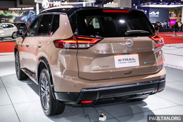 第四代小改款 Nissan X-Trail e-Power e4orce 亮相吉隆坡国际移动展, 搭载1.5L三缸涡轮引擎+电动马达, 今年底发布