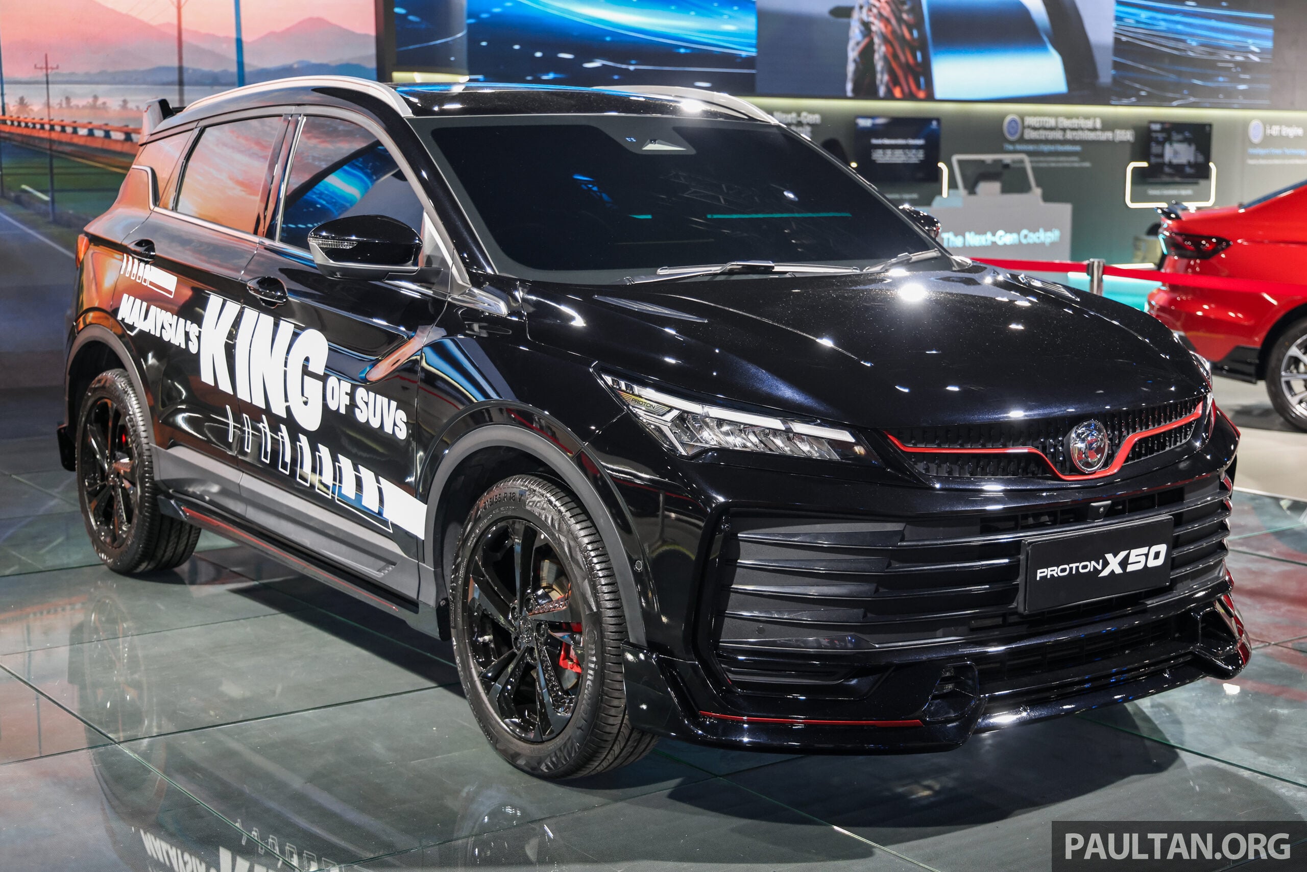 2026 Proton X50 Sport Edition 正式于吉隆坡车展登场！全黑化原厂运动套件加身，暂未开放销售或延后投入市场？