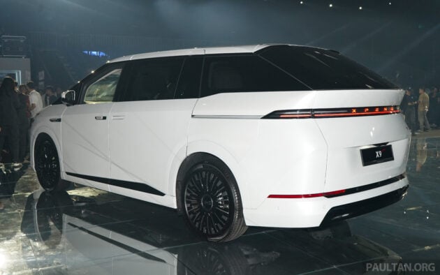 2026 Xpeng X9 纯电MPV小改款本地正式发布, 续航里程可达615公里, 只需12分钟充电至80%, 新车价从28.1万令吉起
