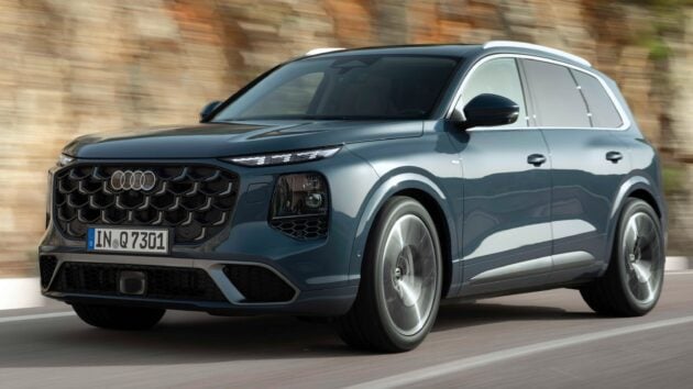 2027 Audi Q7 第三代大改款全球首发, 首次有六人座版本